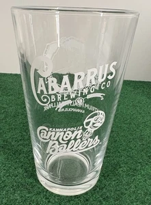 Cabarrus Brewing Co. Kannapolis Kanone Ballers Trinkglas - 5-3/4" hoch - Bild 1 von 10