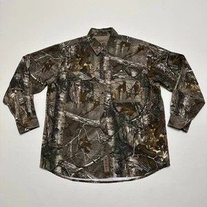 RedHead Silent Hide Shirt Mens XL Realtree Camo Heavyweight Hunting Outdoors - Picture 1 of 13