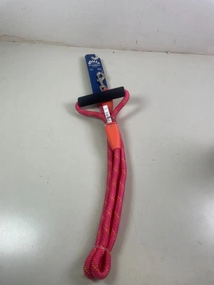 YOULY The Trailblazer 6 ft. Dog Leash Dog Lead in Orange/Pink