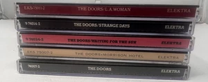 The Doors (5) CD Lot S/T, L.A. Woman,  Waiting.... Strange Days & Morrison Hotel - Picture 1 of 5