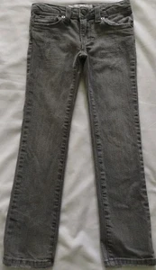 GIRLS JOE'S GRAY SLIM FIT ADJUSTABLE WAIST STRETCH DENIM JEANS SIZE 6 x21.5L - Picture 1 of 12
