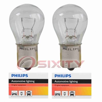 2 peças lâmpadas de freio Philips para Volkswagen Beetle Karmann Ghia 1958-1963 vy - Imagem 1 de 4