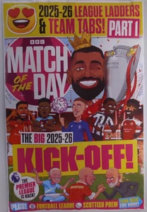 Match of the Day magazine 30th July 2025 Big Kick-Off +League Ladders &Tabs Pt 1 - Picture 1 of 2