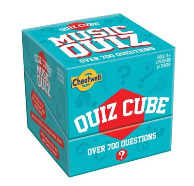 Cheatwell Games Quiz Cube Music Quiz   Juego de Preguntas con 744 Preguntas Musi - Imagen 1 de 3