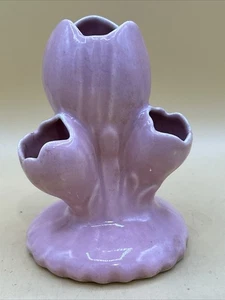 5.5” Pink Crocus Ceramic Vase. Camark - Picture 1 of 3