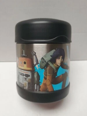 🔥 Termo Star Wars Rebels 10 oz. Tarro de comida de acero inoxidable aislado Funtainer Foto 1 de 4