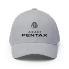 Asahi Pentax Camera Logo Printed Hat Full Closed Fitted Baseball Cap