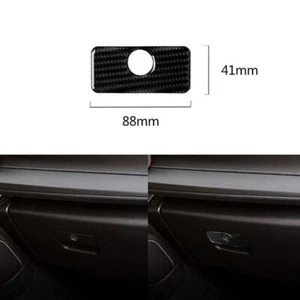 Tablero de dirección de fibra de carbono caja de almacenamiento manija ajuste para Chevrolet Camaro - Imagen 1 de 5