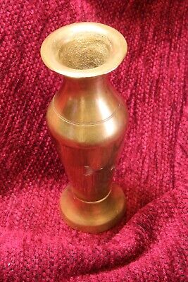 Jarrón Latón Egipcio. S.XXI Egyptian Brass Vase. • 30€