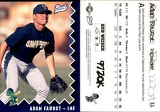 Adam Faurot 1997 Best Beloit Snappers #11 Card *AutographDen*