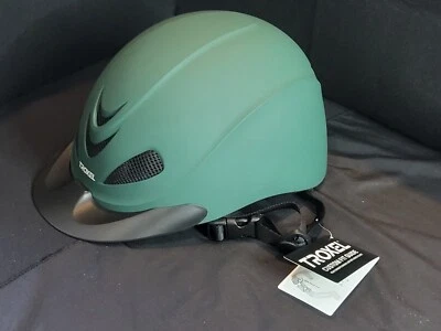 Casco de equitación Troxel Liberty Evergreen Duratec caballo seguridad bajo perfil equino Foto 1 de 4