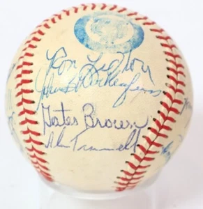 1978 Detroit Tigers Team Signed Baseball w/ 22 Signatures JSA LOA - Picture 1 of 7