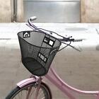 Front Bike Basket with Handle Sundries Container Bicycle Handlebar Basket