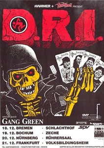 Vintage 1990 DRI Dirty Rotten Imbeciles Four of a Kind Poster 33 x 23 - Bild 1 von 4