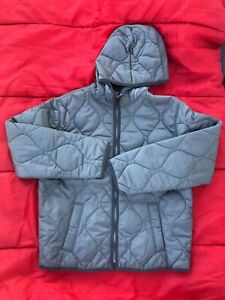 New Land’s End Gray Light Weight JACKET Size M 10 12