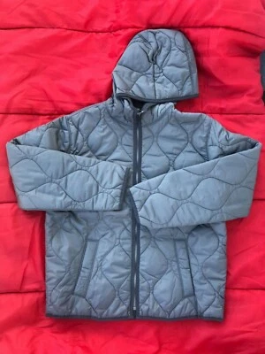 CHAQUETA LAND’S END TALLA M 10 12 gris ligera para niños Foto 1 de 4