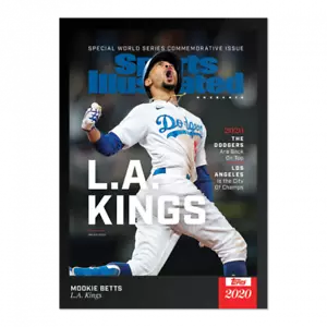 2021 TOPPS X SPORTS ILLUSTRIERT #9 MOOKIE BETTS - L.A. KINGS - Bild 1 von 2