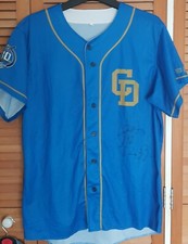 Asics Chunichi Dragons 1936-2016 80th anniversary baseball jersy #33 Sobue