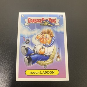 2021 Topps Garbage Pail Kids Go On Vacation Rough Landon 34a GPK sticker