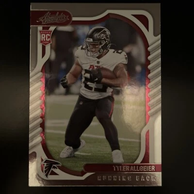 2022 Panini Absolute Tyler Allgeier #198 Rookie RC - Image 1 of 2