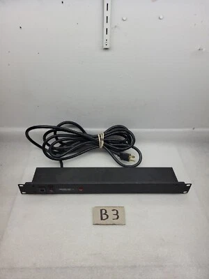 Perma Power JT06B0B Rack Mountable Power Supply Surge Protector 6 Outlets - Image 1 of 4