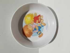 VTG PLASTIC BOWL The First Years Baby 1975 KIDDIE PRODUCTS Kid Bowl MELAMINE
