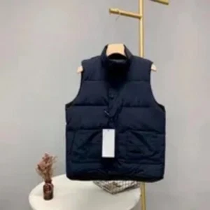 New Winter Men Vest Down Jacket Warm Casual Windproof Goose Down Vest Designer - Picture 1 of 21