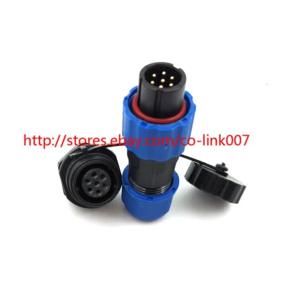 SD13 7pin Waterproof Connector, Solar panel Power Cable Connectors - Image 1 of 4