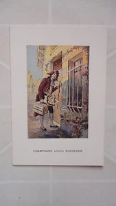 MENU CARTE CHAMPAGNE LOUIS ROEDERER - Picture 1 of 2