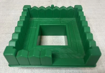 De colección Lincoln Logs Wild West Ranch (2000)- ¡¡Solo techo cuadrado verde fuerte!!! Foto 1 de 4