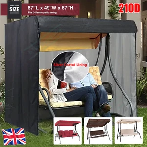 Heavy Duty Waterproof UV Cover for 3 Seater Swinging Garden Hammock Swing Patio - Picture 1 of 16
