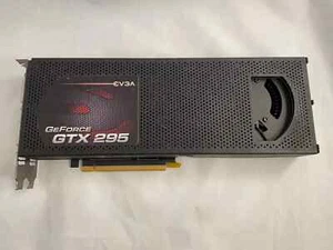 EVGA NVIDIA Geforce GTX 295 Dual GPU Dual PCB 2x896MB GDDR3 - Afbeelding 1 van 7