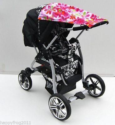 CANOPY FOR PRAM BUGGY SUN And RAIN Protection Thick Impassable Certified UV • 6.04£