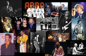 Musik Foto / Bild Archiv, Beatles, Jimi Hendrix, The Doors, ABBA, David Bowie