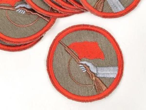 DDR, Ärmelabzeichen für Angehörige von Kampfgruppen. Sie erhalten ein ( 1 ) unge - Picture 1 of 4