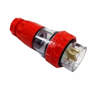 5PIN 40AMP - Straight Industrial Plug - Picture 1 of 2