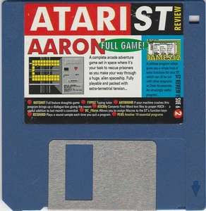 ATARI ST Review Magazine 3.5 Inch Cover Disk For The ATARI ST Computers - Picture 1 of 2