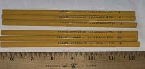 LeadFast Dixon Typhonite ElDorado 175 4B F pencils unsharpened - Picture 1 of 7