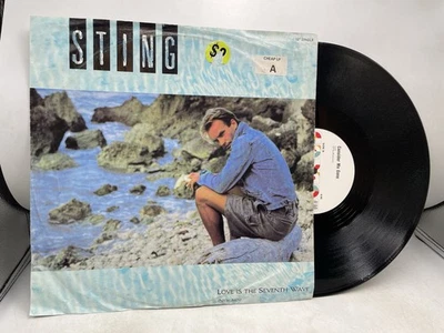 Sting – Love Is The Seventh Wave (New Mix) 1985 AUS 12" ORIGINAL PRESS VINYL LP - Image 1 of 4