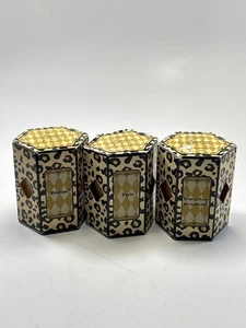 Tyler Candle Co 15 Hr Burn 3 Votive Set Rare Scents Paris Pristine 24/7 Glam - Picture 1 of 3