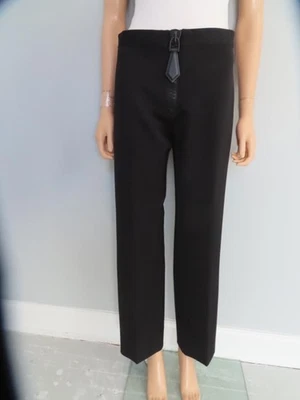 Новый с Ярлыками Louis Vuitton черный молнии брюки F 34/США 2 - Изображение 1 из 4