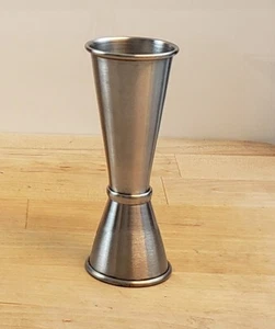 JIGGER de medición de acero inoxidable 1 oz. X 2 oz. Disparo de bar de cócteles estilo japonés - Imagen 1 de 3