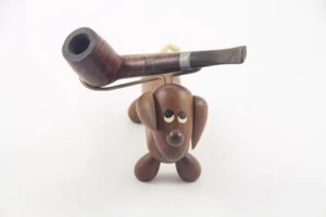 MC Danish Modern Teak Dog Pipe Holder Stand & Cleaner Bolling Bojesen Kari Era - Picture 1 of 11
