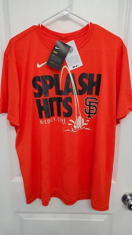 Nike MLB Mens San Francisco Giants Dri Fit T-Shirt Cover