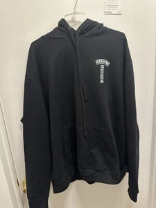 AUTHENTINC Chrome Hearts T shoulder Logo Hoodie Size XL - Picture 1 of 12