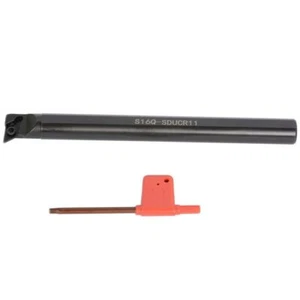95° S16Q-SDUCR11 16 mm Tornillo CNC Soporte de herramienta de torneado interno para DCMT11T304 - Imagen 1 de 5
