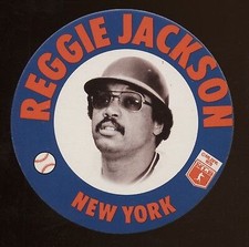 1978 Papa Gino's Disc, #26 Jackson, ExMt-NrMt condition