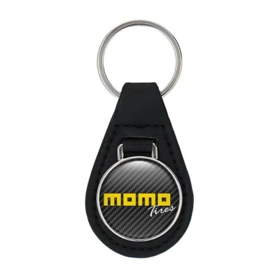 Leather Key Holder Momo Unique Gift Car Accessory Top Quality Keychain - Image 1 of 4