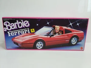 Vintage 1987 Mattel Barbie Ferrari Car 3136 Red NIB Sealed - Picture 1 of 6