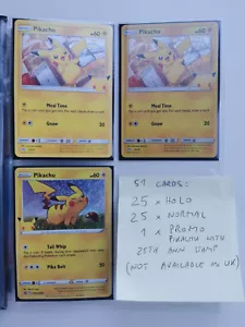 POKEMON McDONALDS 2021 master set complete collection 2021 all 51 CARDS - Picture 1 of 1